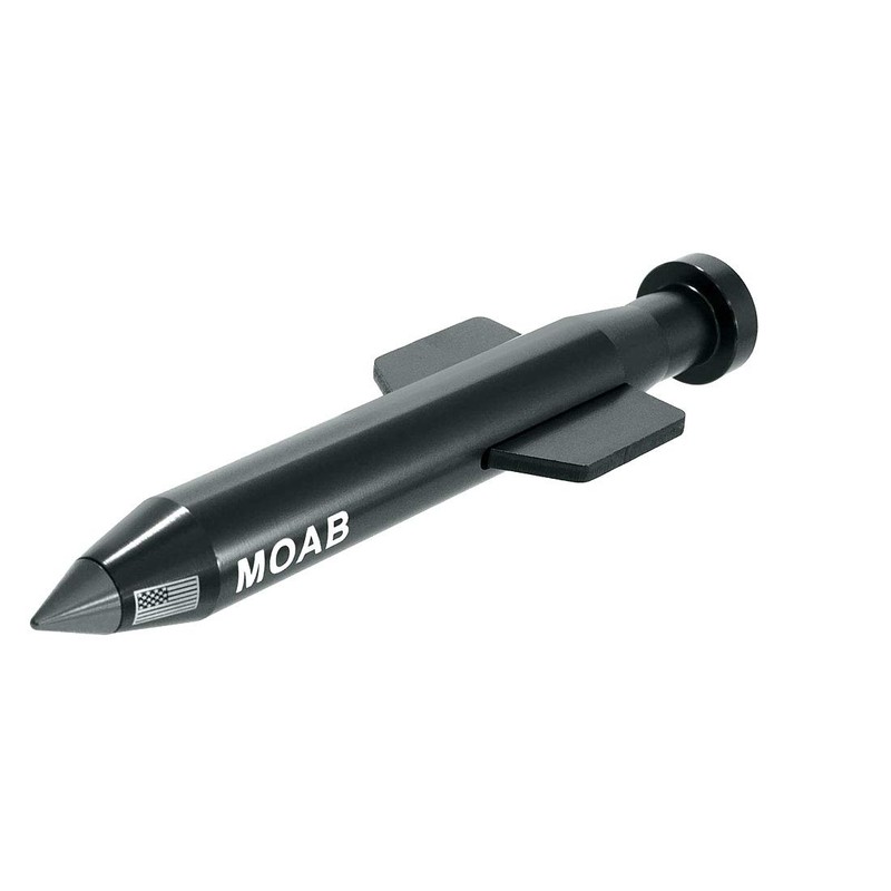 VMS RACING Gunmetal Moab Antenna in Heavy Gauge CNC Machined