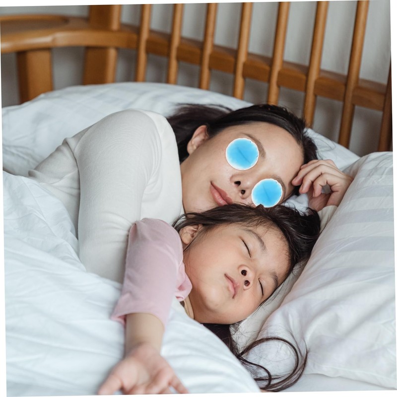 Ipetboom 6pcs Reusable Gel Eye Pads for Cooling and Heat