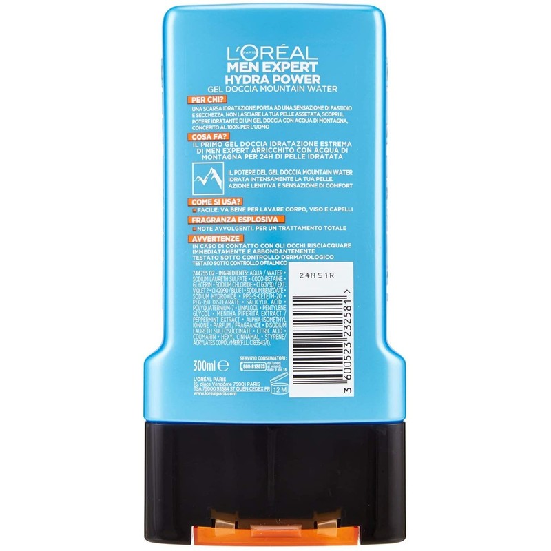 L'Oreal Paris ME Shower Gel 300 ml Hydra Power