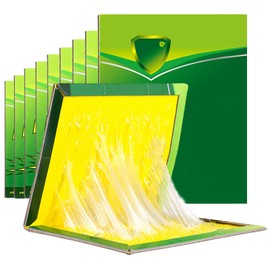 Pest Sticky Pad Traps Boards,6 Pack Sticky Pest Traps,Large Extra Strong Sticky Trap for Indoor Outdoor,Home Kitchen, Garage,Garden