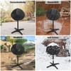 Tonhui Waterproof Grill Cover Suitable for George Foreman Stand Grill,