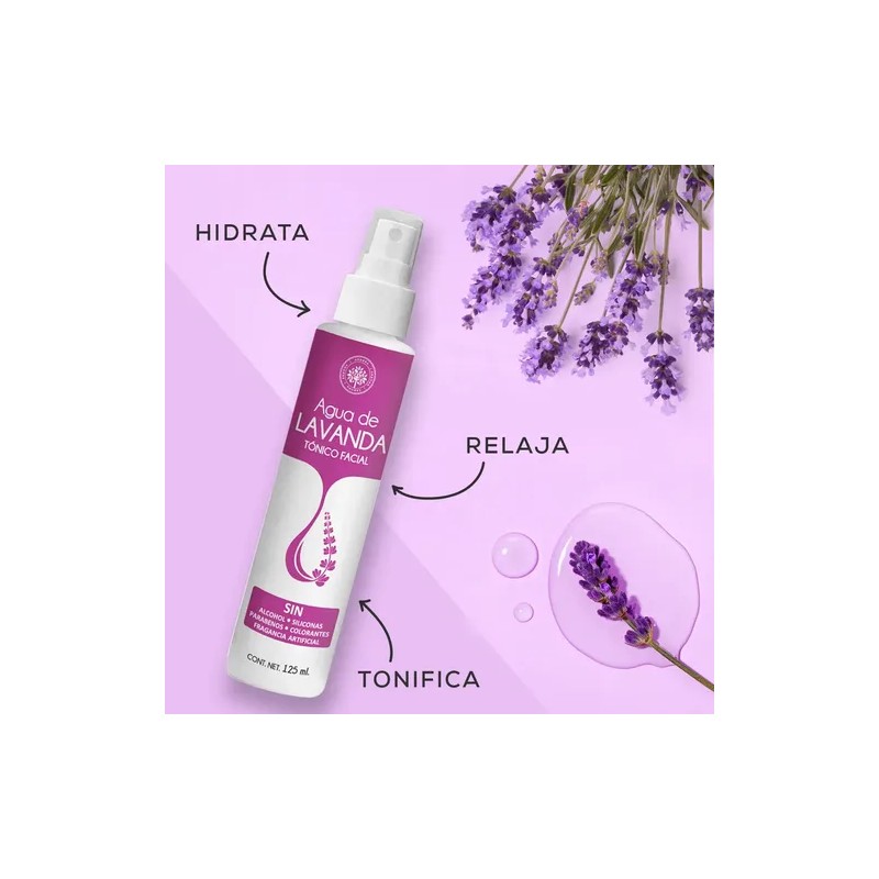 2Pack Agua De Lavanda Árbora Tónico Facial Piel Grasa Mixta