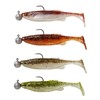 Savage Gear Fat Minnow T-Tail Loaded Clearwater Colour Mix Pack: