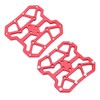 Eddwiin 1 Pair Aluminum Alloy Bike Bicyle Clipless Pedal Platform