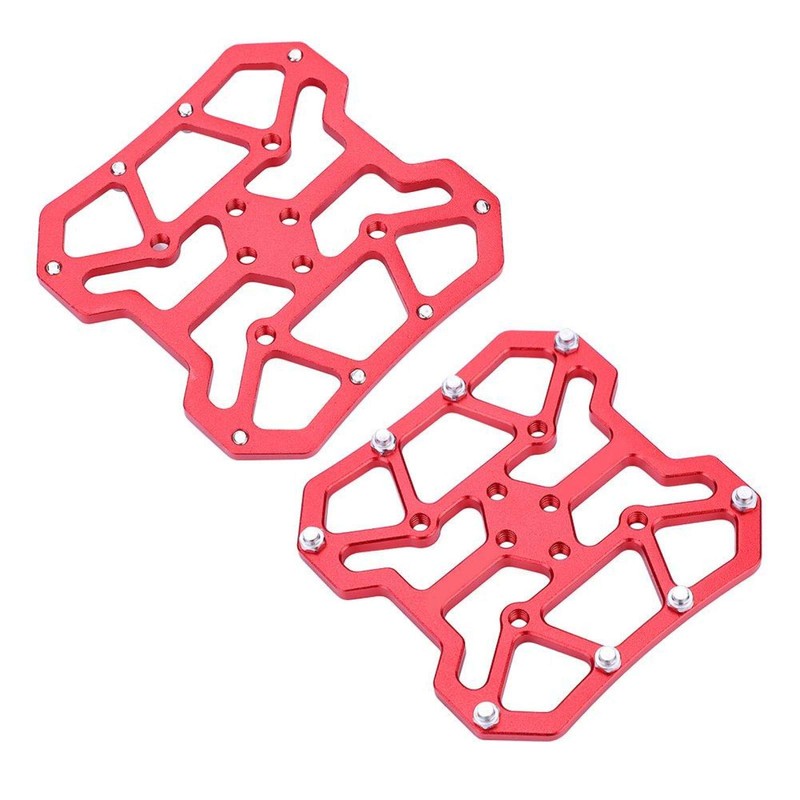 Eddwiin 1 Pair Aluminum Alloy Bike Bicyle Clipless Pedal Platform