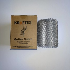 KRAFTEX Gutter Guard COMPATIBLE W/ 2-4 in Wide Qty 6