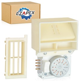 242303001 242283901 Air Damper Control Assembly Refrigerator Damper Assembly Compatible with Frigidaire Compatible with Crosley White Replaces 3016452 AP5788340 PS8746718 Fits DFH FFE FFH FFS LFS