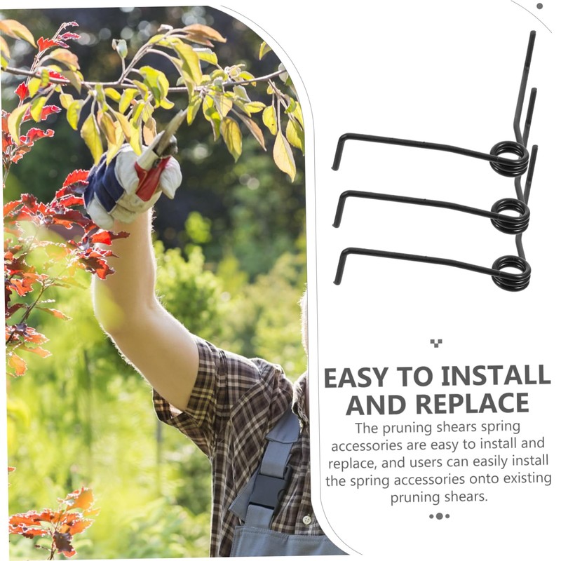 BESPORTBLE Pruning Shears Spring Replacement Kit 20pcs v Shaped Springs
