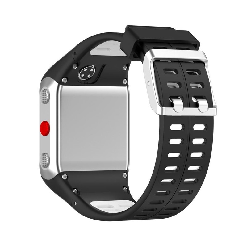 Silicone Watch Bands Replacement Bands Soft Comfortable Dual Color Watch