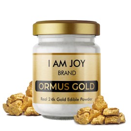 I Am Joy co. Pure Ormus White Gold Powder Monoatomic M-State 24k 99.99% | No Plastic, No Lye, No Dyes, No Fillers | 22 Grams
