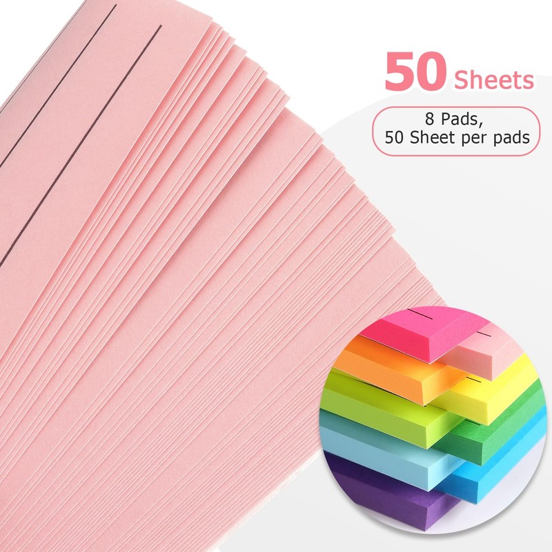 Eastern Wolf 9 Pads to Do Lined Sticky Notes, 9