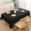 Homaxy Table Cloth Rectangular 130x160 cm, Washable Polyester Jacquard Tablecloth,