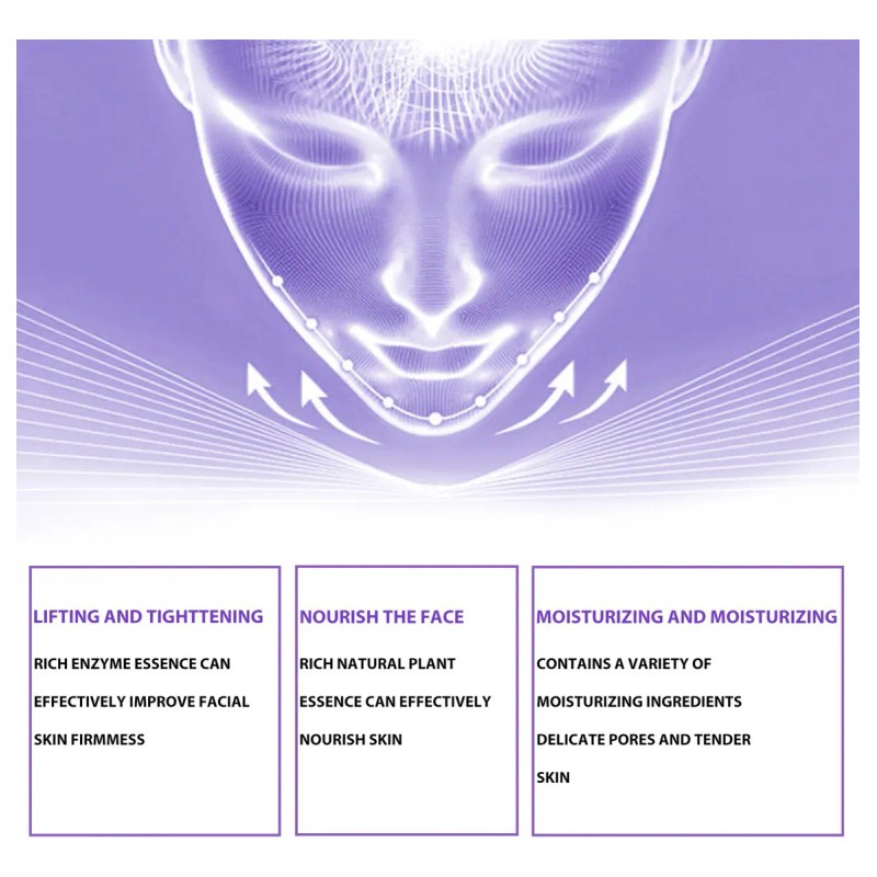 Crema Facial Jaysuing Hidratante Antiarrugas Lifting Mentón Día Noche
