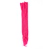 DreadLab - Double Ended Synthetic Dreadlocks (Pack of 10) Crochet
