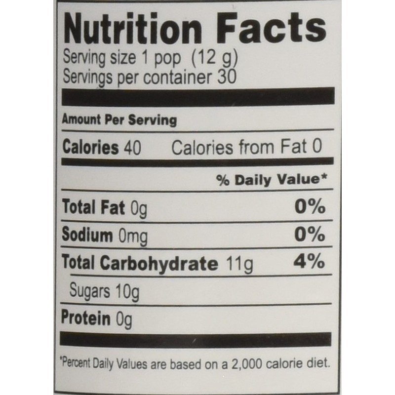 COLORSPLASH LOLLIPOPS Jar, 30 Pops, 12.69 oz, Blue Raspberry