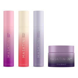 Masktini Twilight Zone, Tahitian Detox Mask - Bamboo Charcoal Helping Remove Impurities, Resurfaces Skin & Lifts Away Dead Skins, Restoring Facial Moisture Balance 1.7oz