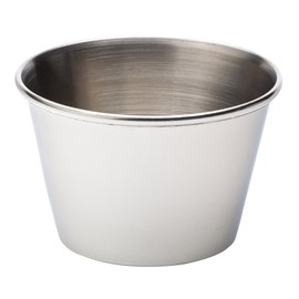 Utopia Stainless Steel Presentation Pans, Pails & Casseroles, F91051-000000-B01024, Ramekin 2.5oz (8cl) (Box of 24)