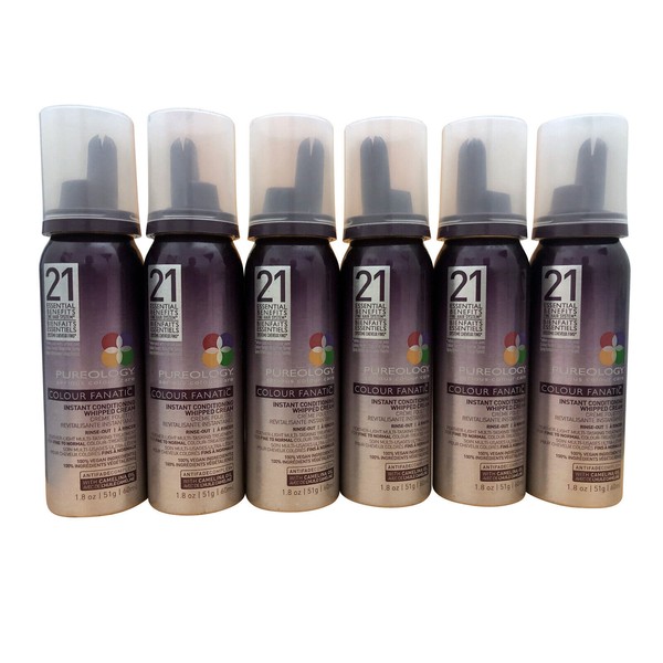 Pureology Colour Fanatic Instant Conditioner Whipped Cream 1.8 OZ Set of 6