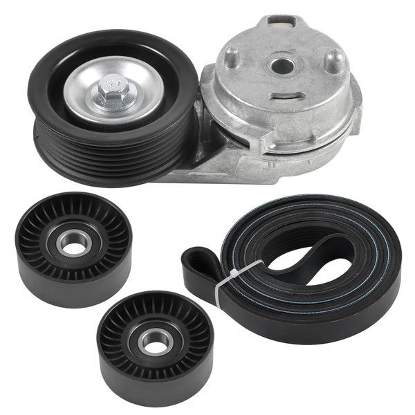 LELEHOKA 38382 Drive Belt Tensioner Pulley Assembly Kit Fit for