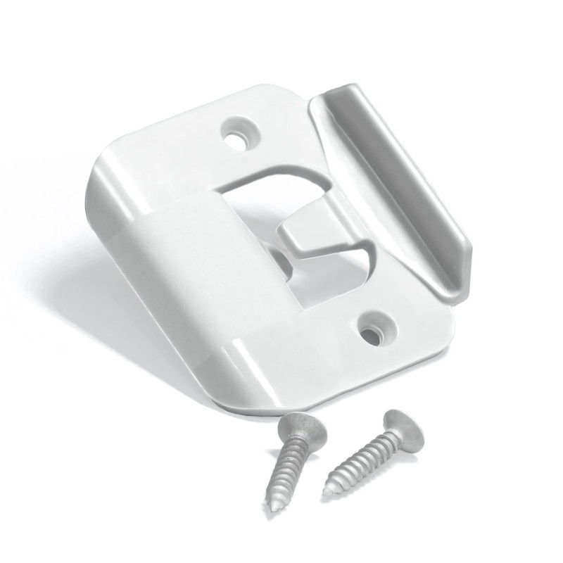 Door Silencer Strike Plate - Flexible, Noise Eliminating Fix for
