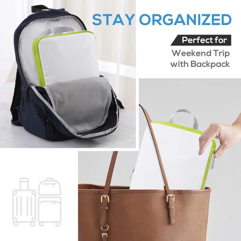 Oplebepe Compression Packing Cubes, 6 Set Packing Cubes for Travel