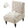 Buenanir Armless Accent Chair Cover Stretch Jacquard Accent Chair Slipcover