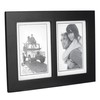 Malden 673-35SD Double 3.5x5 Picture Frame - Wide Real Wood