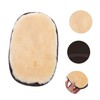 Ipetboom 4pcs Shoe Polishing Mitt Soft Imitation Buffing Brush for