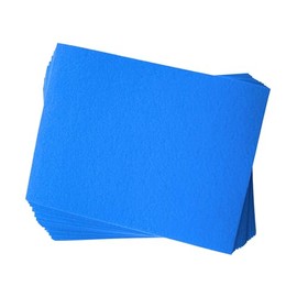 Playfully Ever After 9x12 inch Sticky Acrylic Felt 20 Sheet Pack (Neon Blue)