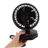 Mikinona USB Car Fan Portable Adjustable Speed Cooling Fan for