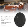 Gas Cap Cover Carbon Fiber Pattern Fuel Tank Door Cover