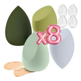 Set Estuche Transpirable  Esponja Beauty Blender Maquillaje                                                                                           