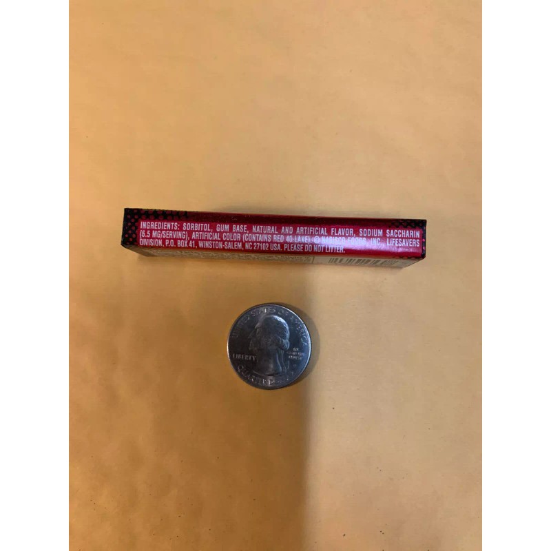 Dentyne Vintage Original Carefree Cinnamon gum