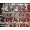 Wall Rogues WR50507 Warehouse Brick Mural, Grey, 9'10" x 7'10"