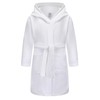 Childlike Me Boys Girls Teenagers Hooded Bathrobe Soft Towel Robe
