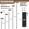 Tent Poles for Tarp, AVOFOREST Camping Tent Tarps Poles Adjustable
