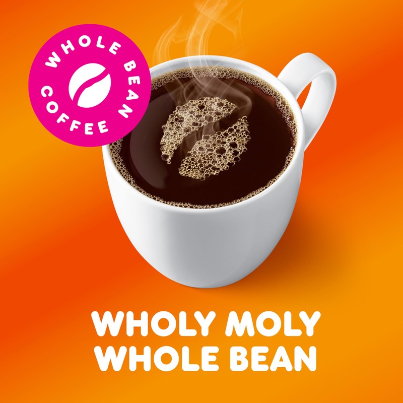 Dunkin' Original Blend Medium Roast Whole Bean Coffee, 12 Ounces