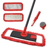 JEHONN Floor Mop Dry Wet Flat Dust Mops with Microfiber