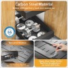 Merrylun Expandable Pull Out Cabinet Drawers Organizer Slide Shelves with