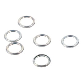 20 Pcs Transmission Drain Plug Gasket, 35178-30010 Silver Plug Gasket Replacement Car Accessories Parts for Toyota, for Celica, for Land Cruiser, for RAV4