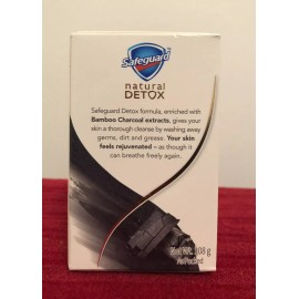 Safe-Guard 1- Safeguard Natural Detox Soap 108g Charcoal Bamboo