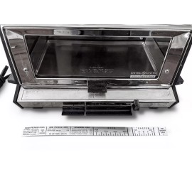 GE vintage General Electric T93 Toast-R-Oven toaster oven slider Decal