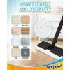 KEEPOW Reusable Microfiber Mop Pads Compatible with Waitbird STC-EU168, Microfiber