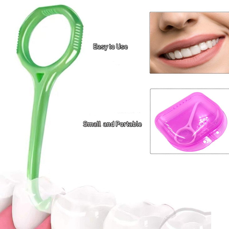 Aligner Remover Tool and Dental Elastic Rubber Bands Placers for