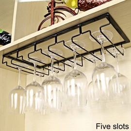 European Glass Holder Iron Hanging Wine Glass Rack Home Bar Decorations