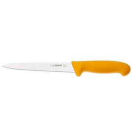 Giesser seit 1776 - Made in Germany - Filiermesser orange, Basic Orange, Klinge 18 cm, rutschfest, Filetiermesser spülmaschinenfest, rostfrei