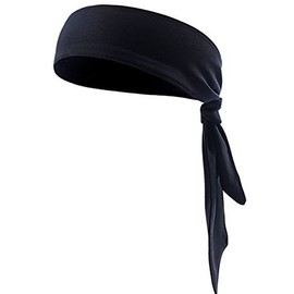 BXT Outdoor Sports Sweatband, Non-Slip Tennis Elastic Headband, Adult Multifunctional Scarf Bandana for Yoga, Basketball, Riding, Running, Fitness, Crossfit, Gym, Quick Dry