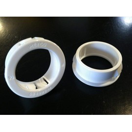 Baskinshine 2 Pack SB1.093-14 for HEYCO Lasco Shower Grab Handle Bushing， for a 7/8" bar and a 1+1/8" Hole