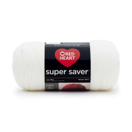 RED Heart Super Saver Yarn, Soft White