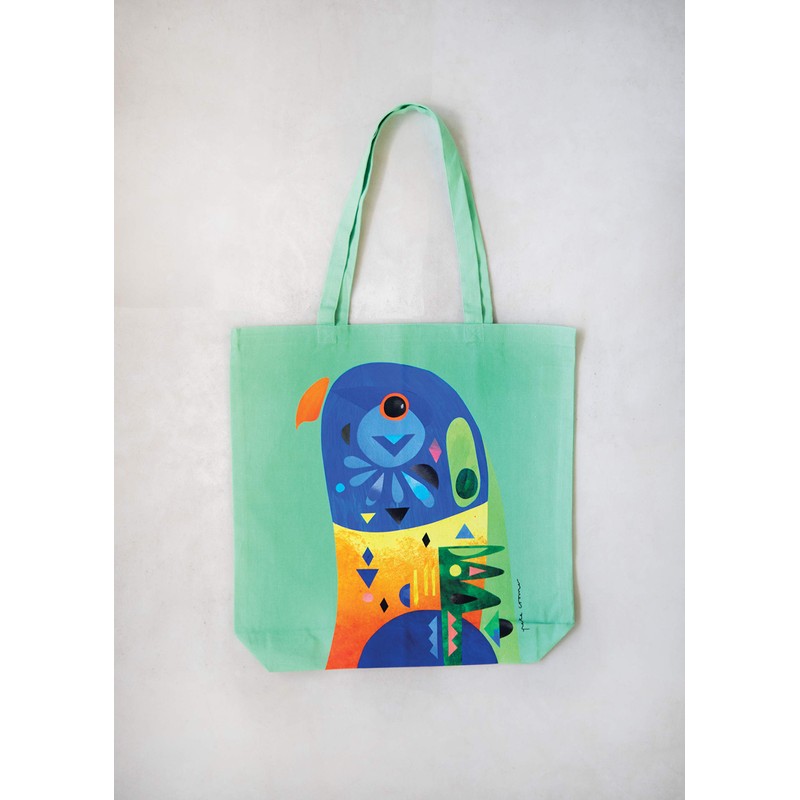 Maxwell & Williams Pete Cromer Large Tote Bag, Lorikeet Print,